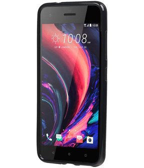 HTC Desire 10 Pro TPU back case hoesje Zwart