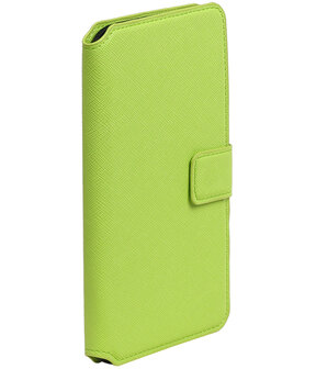 Groen Huawei G8 TPU wallet case booktype hoesje HMGroen Huawei G8 TPU wallet case booktype hoesje HM Book Book