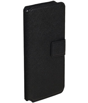 Zwart Huawei Nova TPU wallet case booktype hoesje HM Book