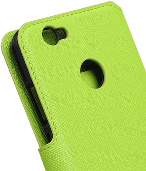 Groen Huawei Nova TPU wallet case booktype hoesje HM Book