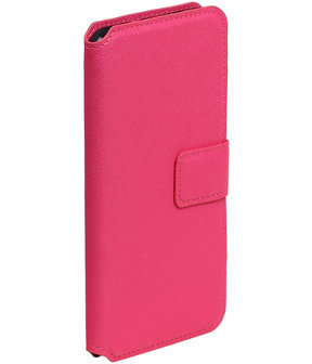 Roze Huawei Nova TPU wallet case booktype hoesje HM Book