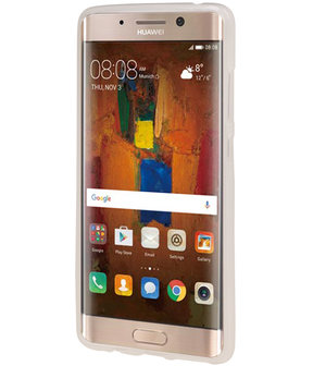 Huawei Mate 9 Pro TPU back case hoesje transparant Wit