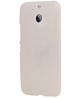 HTC 10 Evo TPU back case hoesje transparant Wit