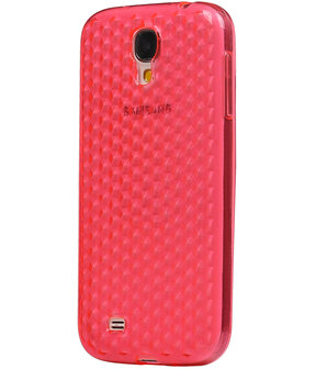 Samsung Galaxy S4 i9500 Diamant TPU back case hoesje Roze