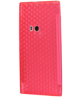 Nokia Lumia 920 Diamant TPU back case hoesje Roze