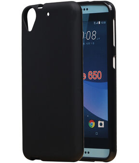 HTC Desire 650 TPU back case hoesje Zwart