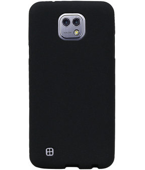 Zwart Zand TPU back case cover hoesje voor LG X Cam K580