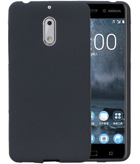 Grijs Zand TPU back case cover hoesje voor Nokia 6