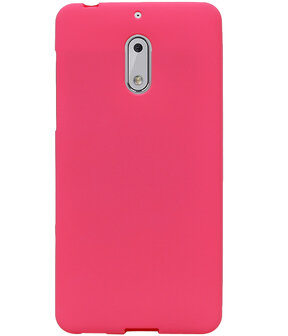 Roze Zand TPU back case cover hoesje voor Nokia 6