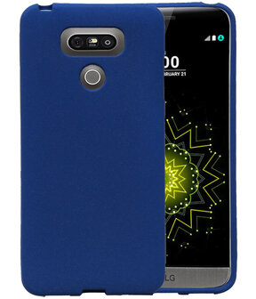 Blauw Zand TPU back case cover hoesje voor LG G6