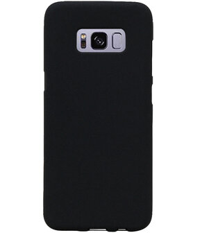 Zwart Zand TPU back case cover hoesje voor Samsung Galaxy S8+ Plus