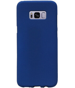 Blauw Zand TPU back case cover hoesje voor Samsung Galaxy S8+ Plus