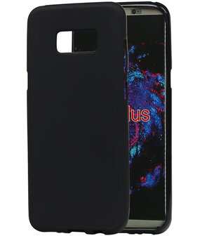 Samsung Galaxy S8+ Plus TPU back case hoesje Zwart