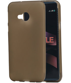 LG X Style K200 TPU back case hoesje transparant Grijs