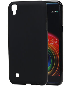 LG X Power K220 TPU back case hoesje Zwart