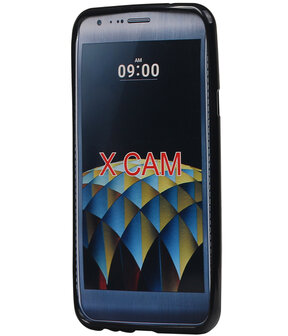 LG X Cam K580 TPU back case hoesje Zwart