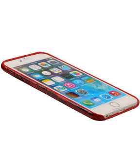 Rood Krokodil TPU back cover case hoesje voor Apple iPhone 6 Plus / 6S Plus