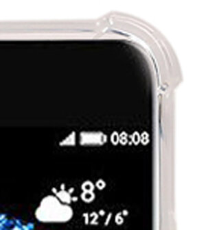 Transparant TPU Schokbestendig bumper case telefoonhoesje Huawei P10