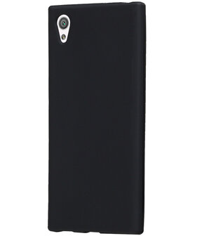 Sony Xperia XA1 TPU back case hoesje Zwart