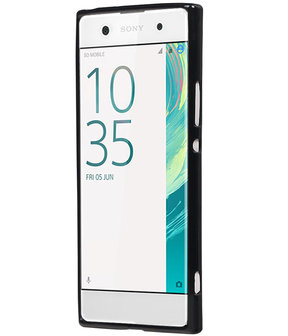 Sony Xperia XZ Premium TPU back case hoesje Zwart