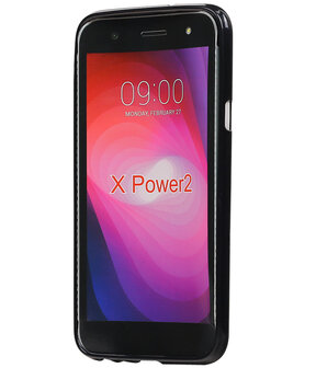 LG X Power 2 TPU back case hoesje Zwart