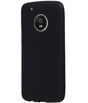 Motorola Moto G5 Plus TPU back case hoesje Zwart