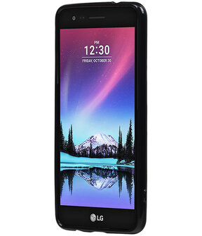 LG K4 2017 TPU back case hoesje Zwart