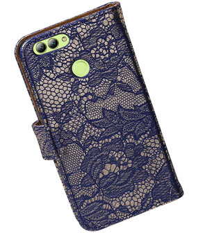 Huawei nova 2 Lace booktype hoesje Blauw