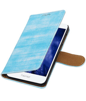 Huawei Honor 6A Mini Slang booktype hoesje Turquoise
