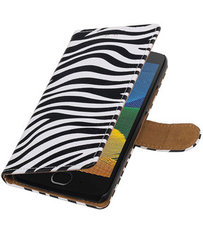 Motorola Moto G5 Zebra booktype hoesje