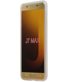 Samsung Galaxy J7 Max TPU back case hoesje Wit