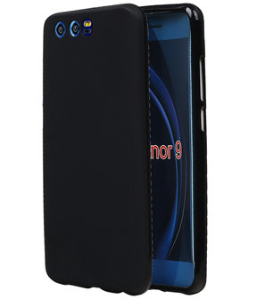 Huawei Honor 9 TPU back case hoesje Zwart