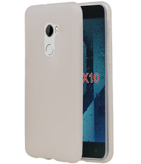 HTC One X10 TPU back case hoesje Wit