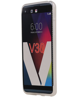 Hoesje voor LG V30 TPU back case Wit