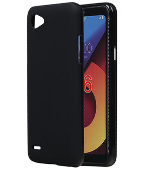 LG Q6 TPU back case hoesje Zwart