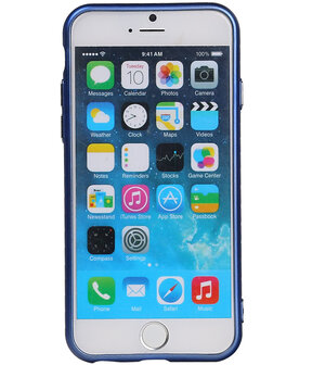 Apple iPhone 6 / 6s Design TPU back case hoesje Blauw