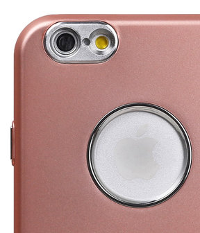 Apple iPhone 6 / 6s Design TPU back case hoesje Roze