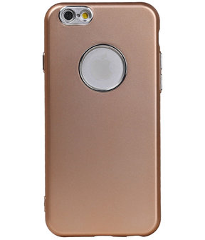 Apple iPhone 7 Design TPU back case hoesje Goud