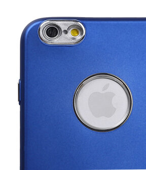 Apple iPhone 6 Plus / 6s Plus Design TPU back case hoesje Blauw