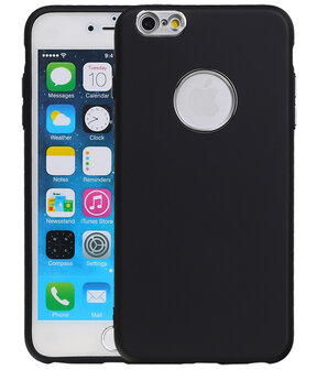 Apple iPhone 6 Plus / 6s Plus Design TPU back case hoesje Zwart