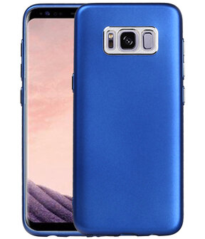 Samsung Galaxy S8 Design TPU back case hoesje Blauw