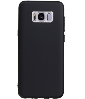 Samsung Galaxy S8 Design TPU back case hoesje Zwart