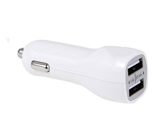 2 USB mini Autolader 2 port 2.1 A Wit