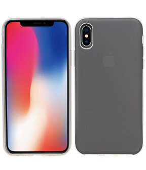 Apple iPhone X Smartphone Cover Hoesje Transparant