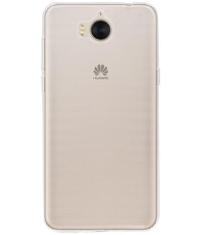 Huawei Y5 2017 Smartphone Cover Hoesje Transparant