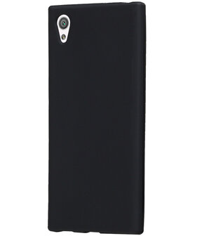 Sony Xperia XZ1 Design TPU back case hoesje Zwart