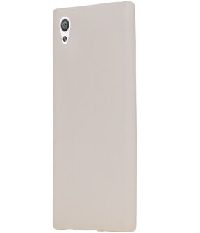 Sony Xperia XZ1 Design TPU back case hoesje Wit