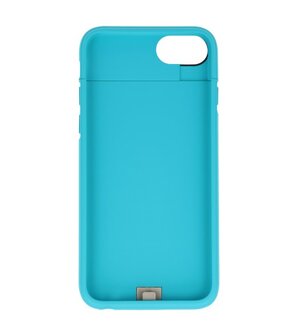 Blauw smart batterij hoesje Apple iPhone 6 / 6s Plus en iPhone 7 Plus