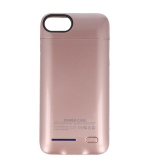 Roze smart batterij hoesje Apple iPhone 6 / 6s Plus en iPhone 7 Plus