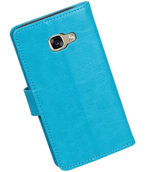 Turquoise Portemonnee booktype hoesje Samsung Galaxy A3 2017 A320